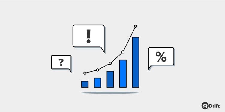 Marketing graph going up.